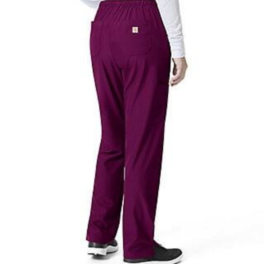 Carhartt Liberty  Women's Flat Front Straight Leg Scrub Pant NWT Size M - Picture 2 of 10